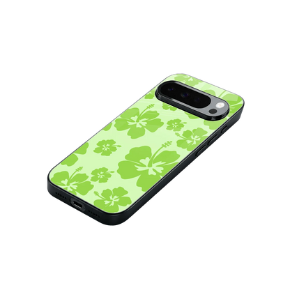 Wildflower Green stylish phone case for google pixel 10 pro xl | glossy glass and slim fit