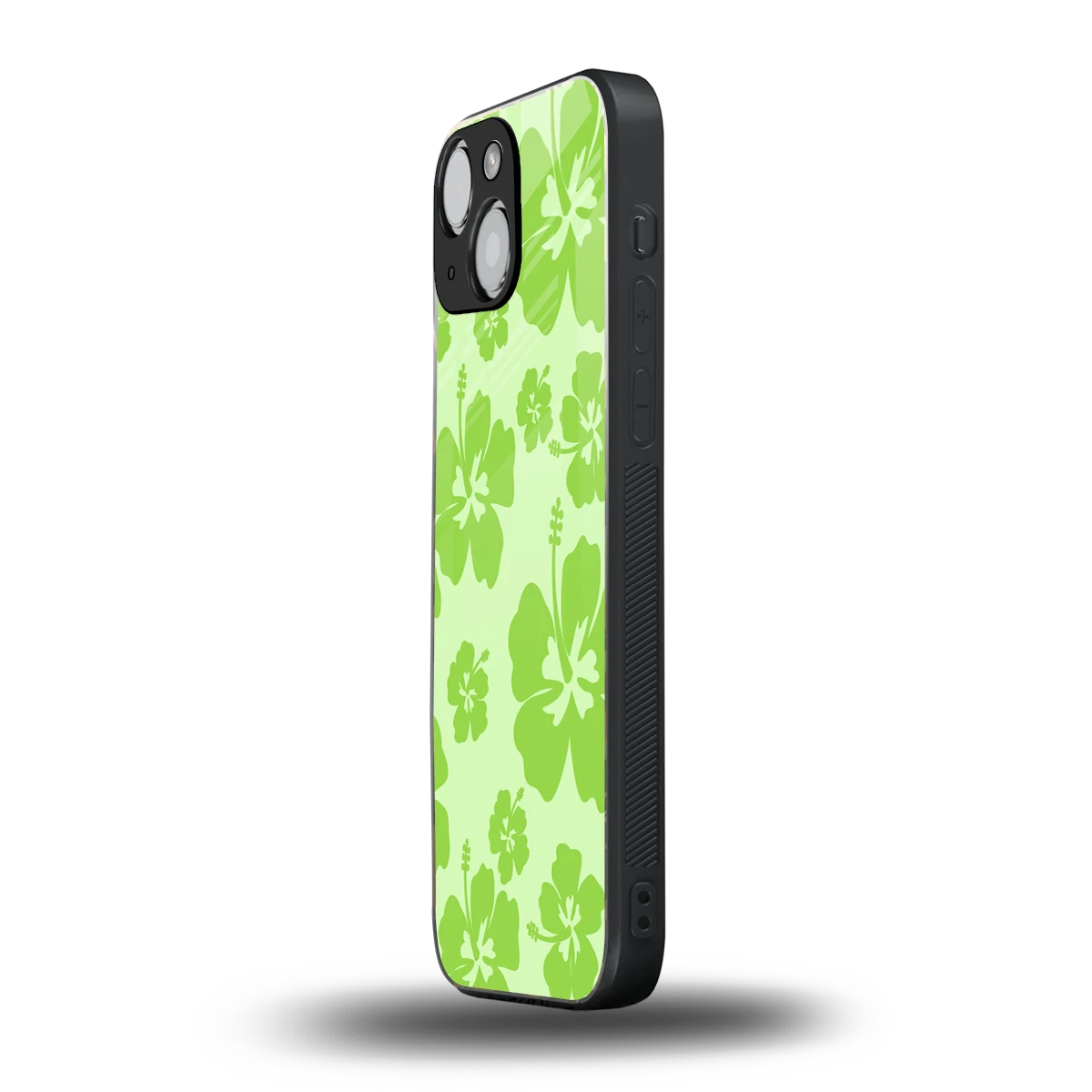 Wildflower Green iphone 12 mini mobile cover | shockproof glass phone case
