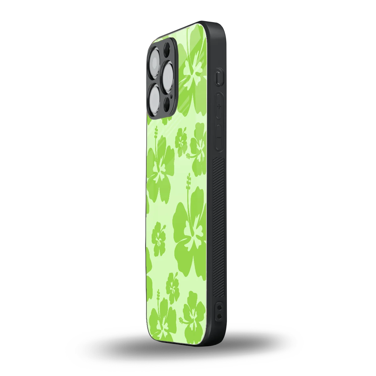 Wildflower Green iphone 16 pro max mobile cover | shockproof glass phone case