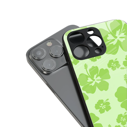 Wildflower Green stylish phone case for iphone xs max | glossy glass and slim fit