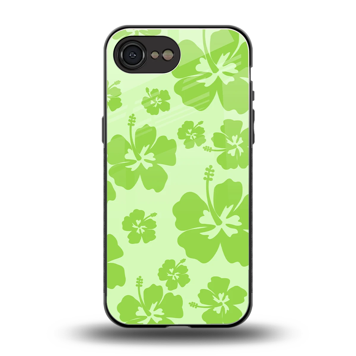 Wildflower Green back phone cover | glass case for iphone 16e