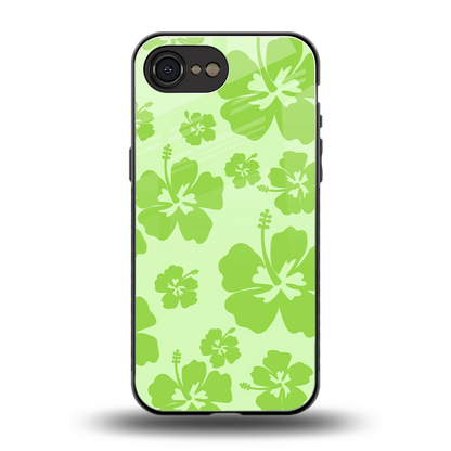 Wildflower Green back phone cover | glass case for iphone 16e