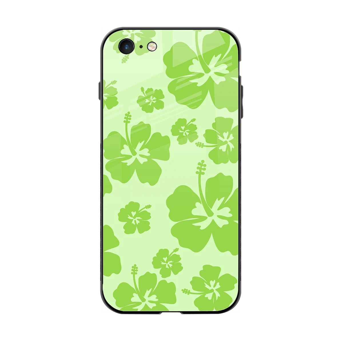 Wildflower Green back phone cover | glass case for iphone 6s plus