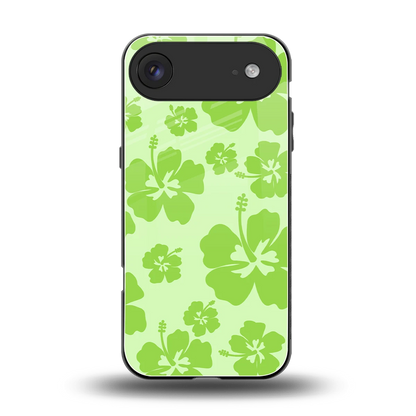 Wildflower Green back phone cover | glass case for iphone air