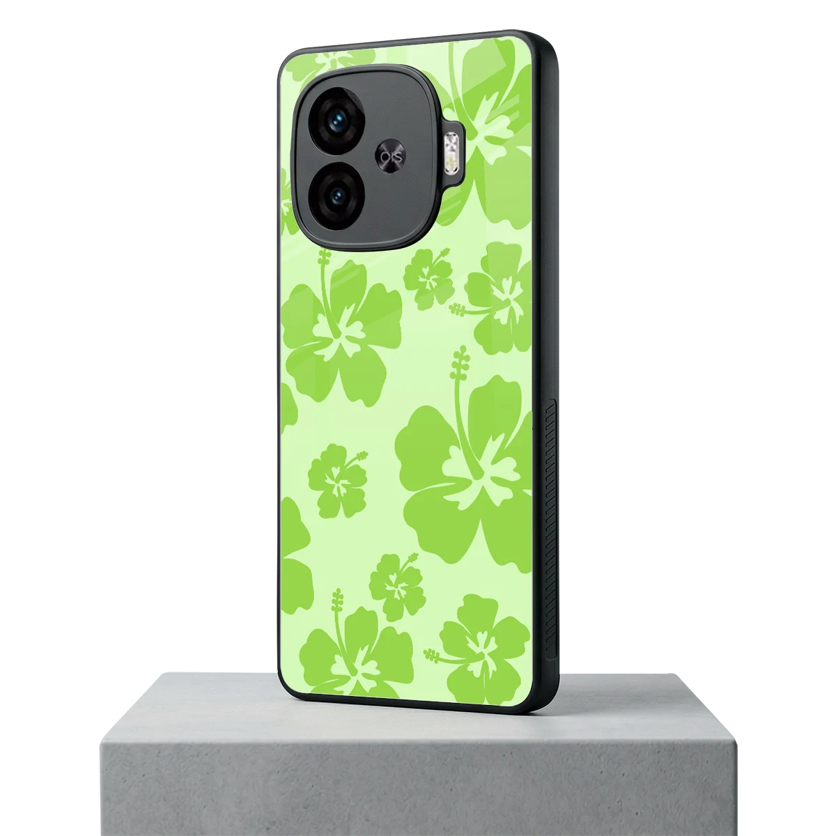 Wildflower Green iqoo neo 10r 5g mobile cover | shockproof glass phone case