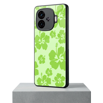 Wildflower Green iqoo neo 10r 5g mobile cover | shockproof glass phone case