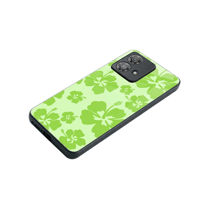 Wildflower Green stylish phone case for motorola edge 40 neo 5g | glossy glass and slim fit