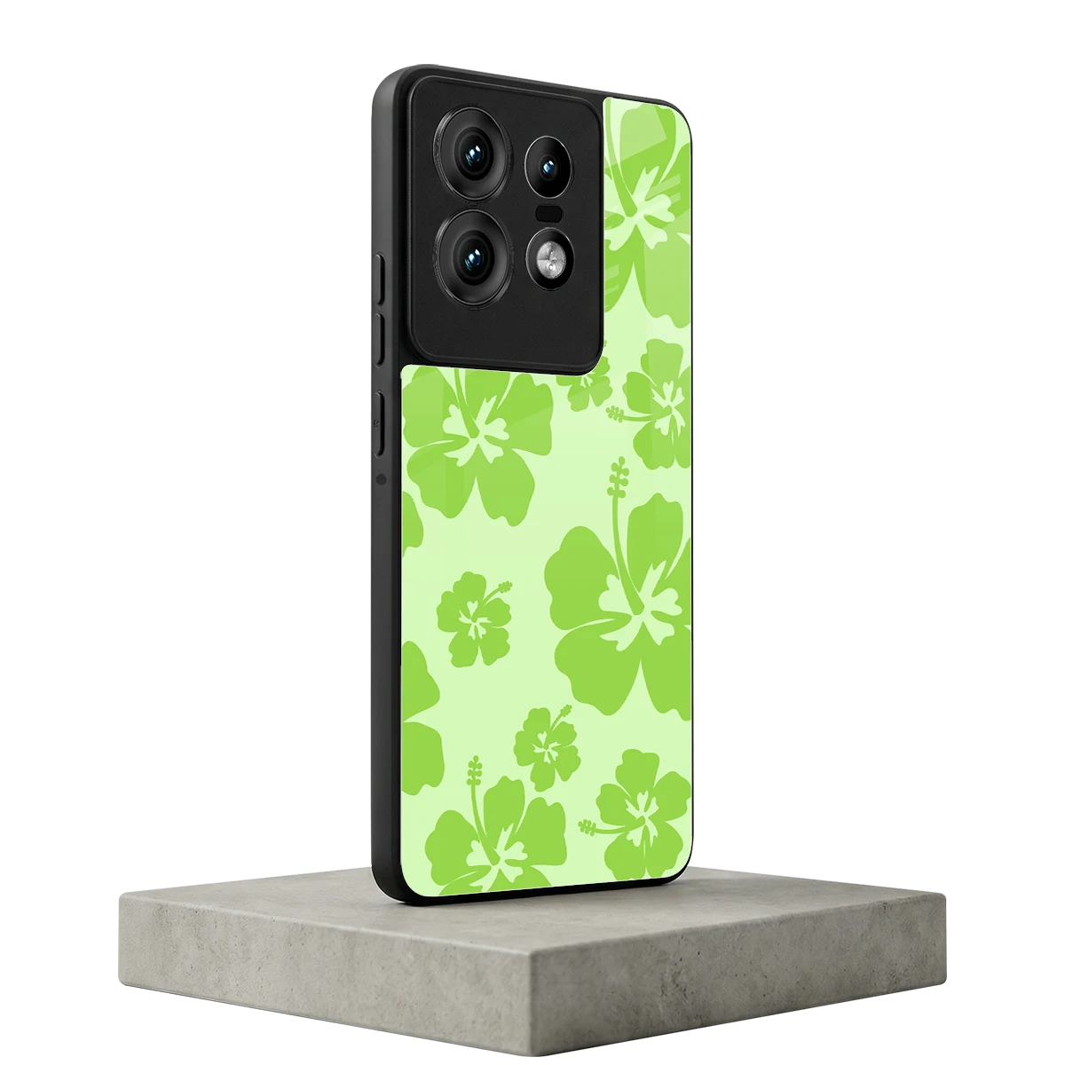 Wildflower Green motorola edge 50 pro mobile cover | shockproof glass phone case
