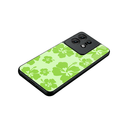 Wildflower Green stylish phone case for motorola edge 50 pro | glossy glass and slim fit