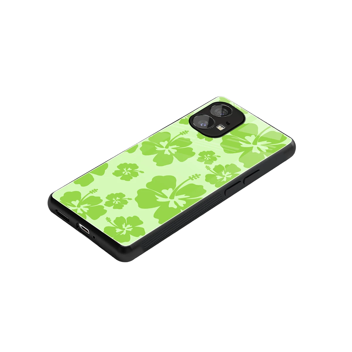 Wildflower Green stylish phone case for nothing phone 1 | glossy glass and slim fit