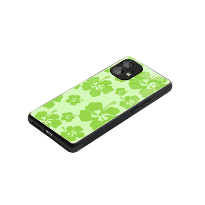 Wildflower Green stylish phone case for nothing phone 1 | glossy glass and slim fit