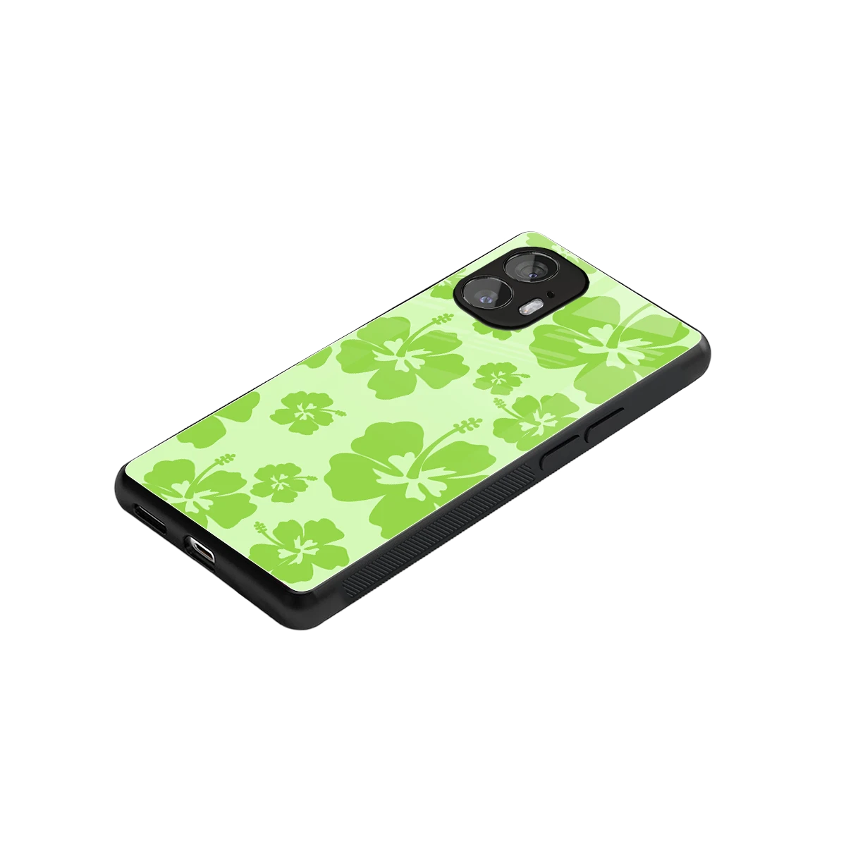Wildflower Green stylish phone case for nothing phone 2 | glossy glass and slim fit