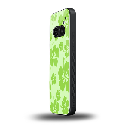 Wildflower Green nothing phone 2a plus mobile cover | shockproof glass phone case