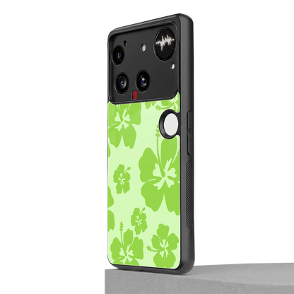 Wildflower Green nothing phone 3 mobile cover | shockproof glass phone case