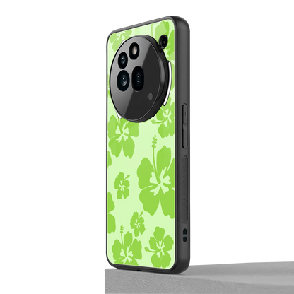 Wildflower Green nothing phone 3a pro mobile cover | shockproof glass phone case