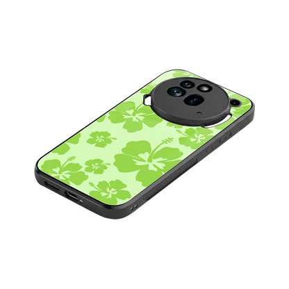 Wildflower Green stylish phone case for nothing phone 3a pro | glossy glass and slim fit