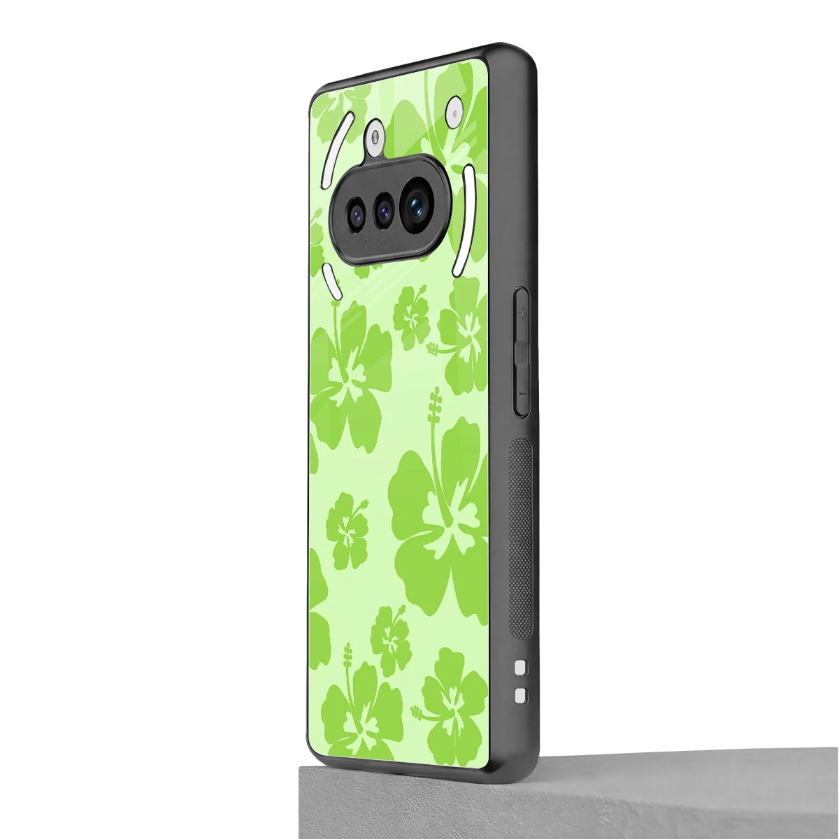 Wildflower Green nothing phone 3a mobile cover | shockproof glass phone case