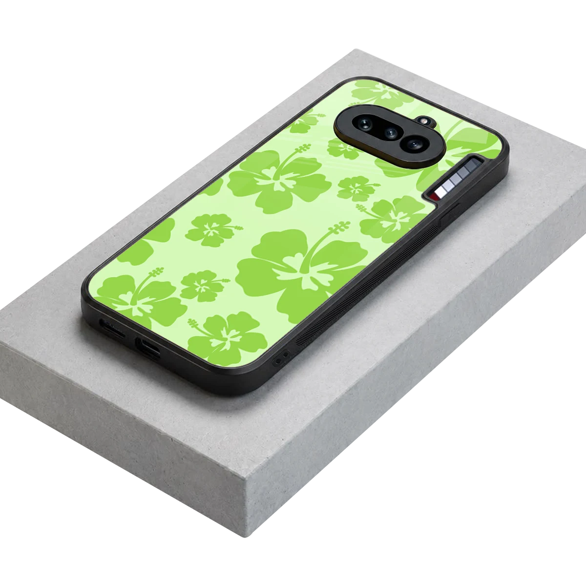 Wildflower Green stylish phone case for nothing phone 4a | glossy glass and slim fit