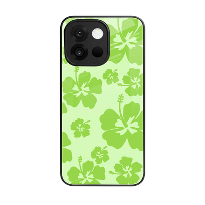 Wildflower Green back phone cover | glass case for oneplus 13s