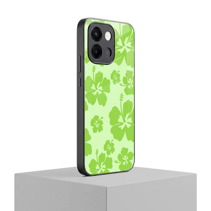 Wildflower Green oneplus 13s mobile cover | shockproof glass phone case