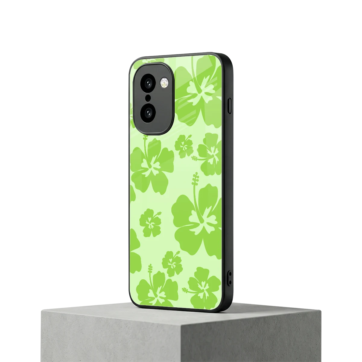 Wildflower Green oneplus 15r mobile cover | shockproof glass phone case