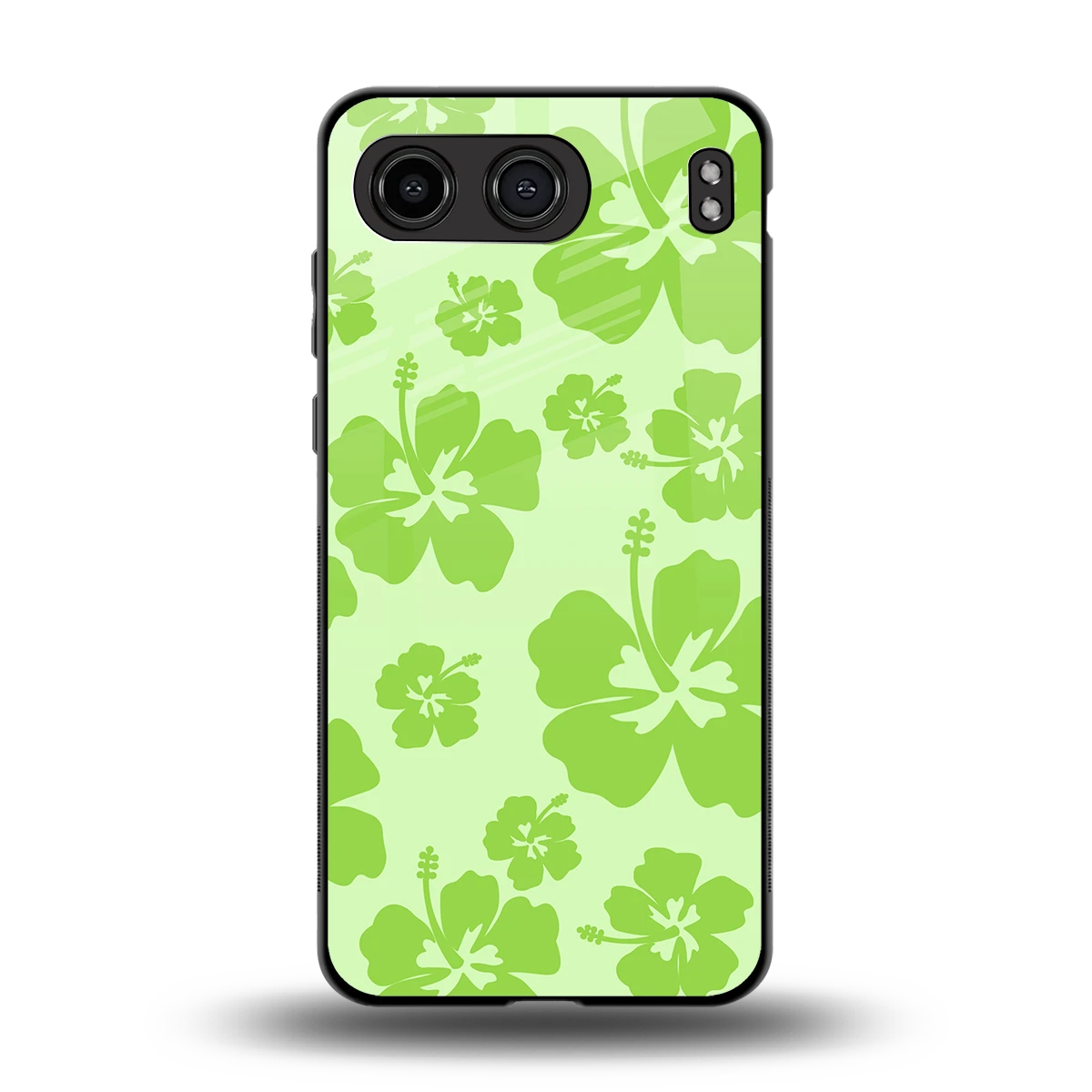 Wildflower Green back phone cover | glass case for oneplus nord 4