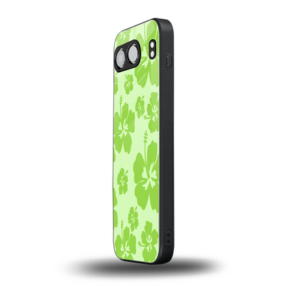 Wildflower Green oneplus nord 4 mobile cover | shockproof glass phone case
