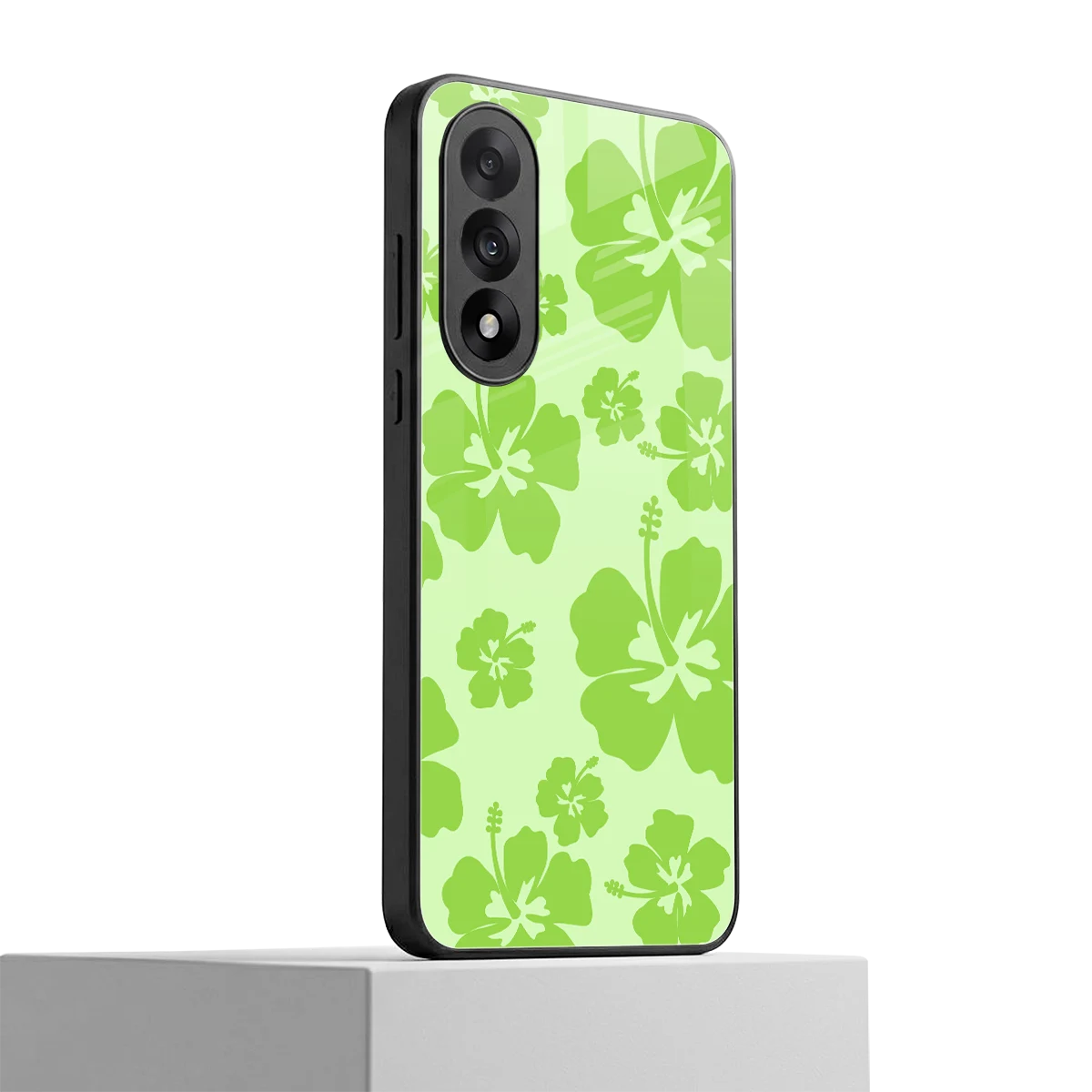 Wildflower Green oneplus nord 5 mobile cover | shockproof glass phone case