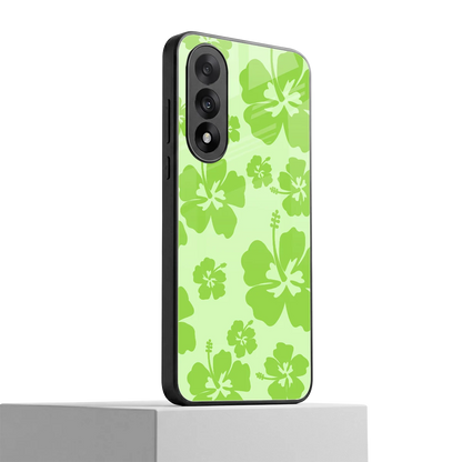 Wildflower Green oneplus nord 5 mobile cover | shockproof glass phone case