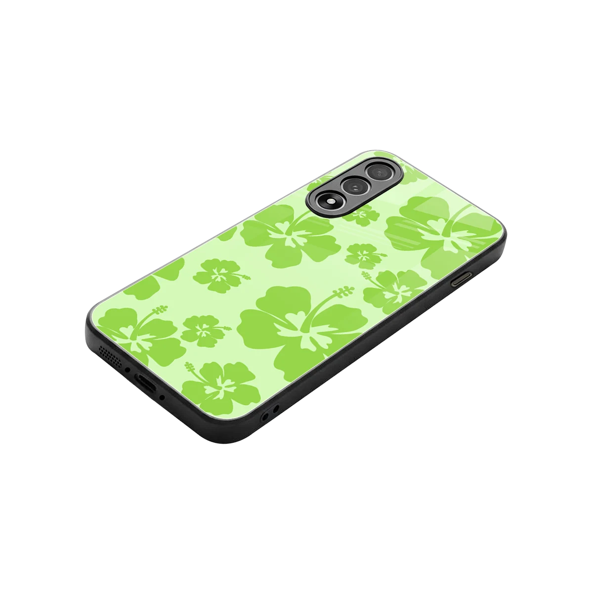Wildflower Green stylish phone case for oneplus nord 5 | glossy glass and slim fit