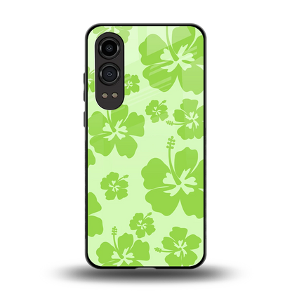 Wildflower Green back phone cover | glass case for oneplus nord ce 4 lite