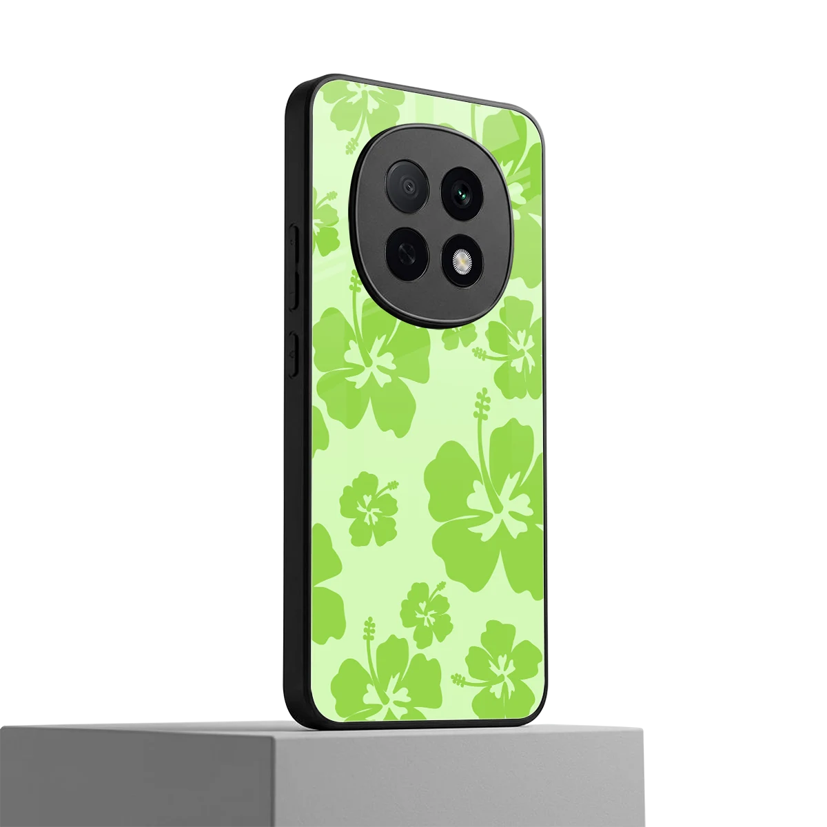 Wildflower Green oppo f29 pro 5g mobile cover | shockproof glass phone case