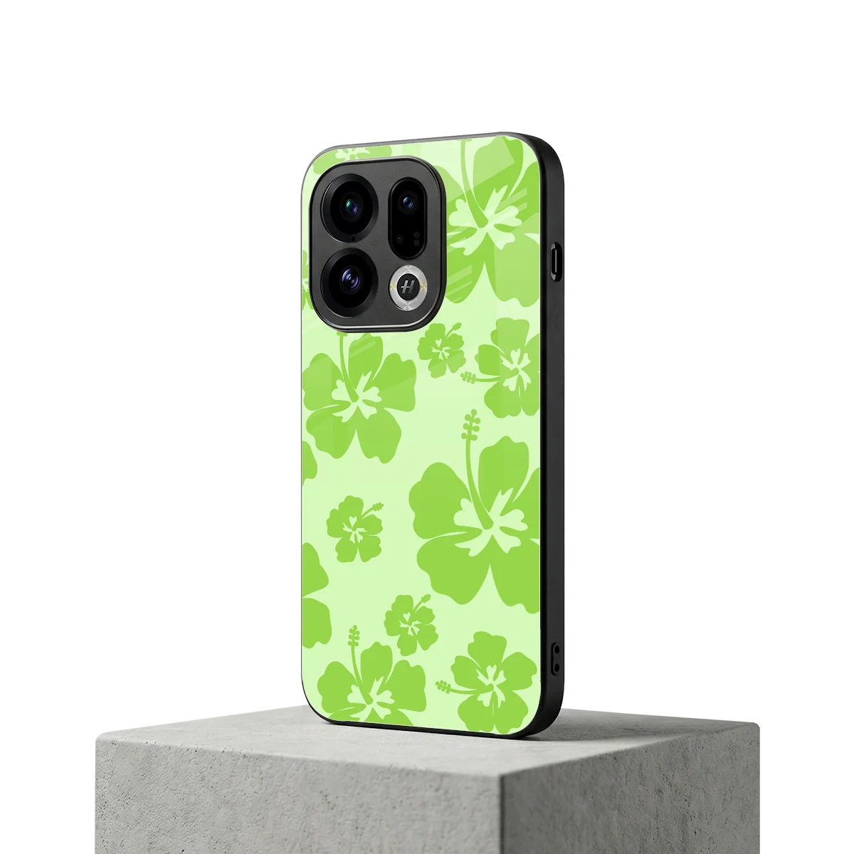 Wildflower Green oppo find x9 mobile cover | shockproof glass phone case