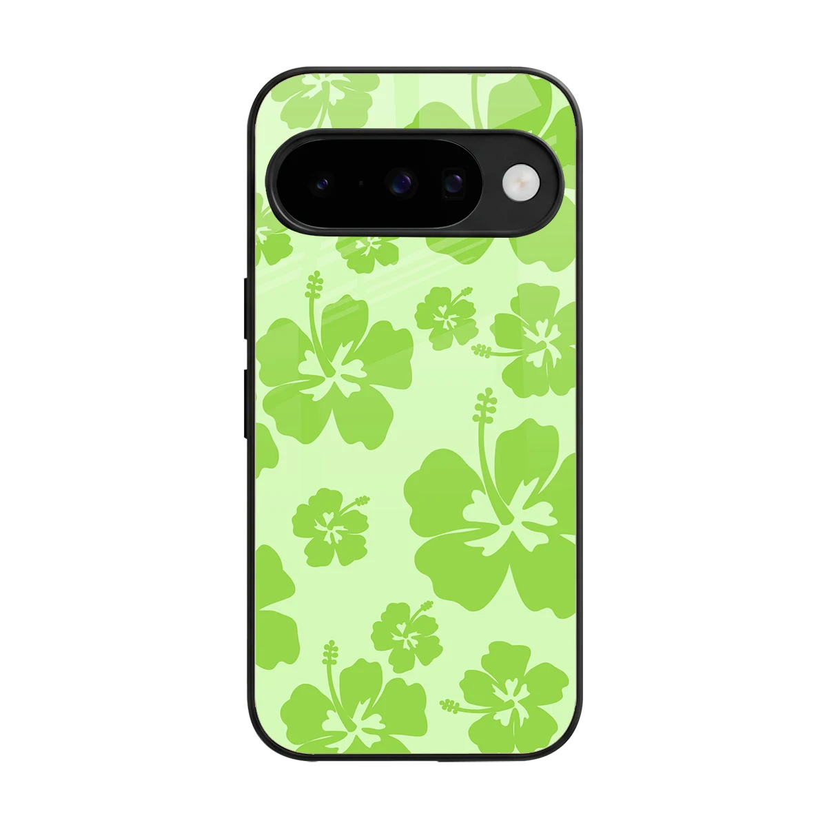 Wildflower Green back phone cover | glass case for google pixel 10