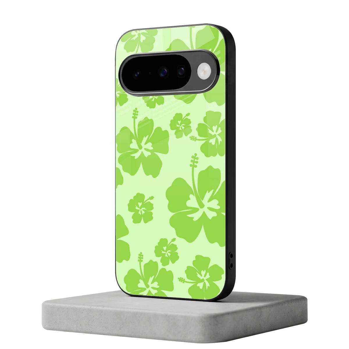Wildflower Green google pixel 10 mobile cover | shockproof glass phone case