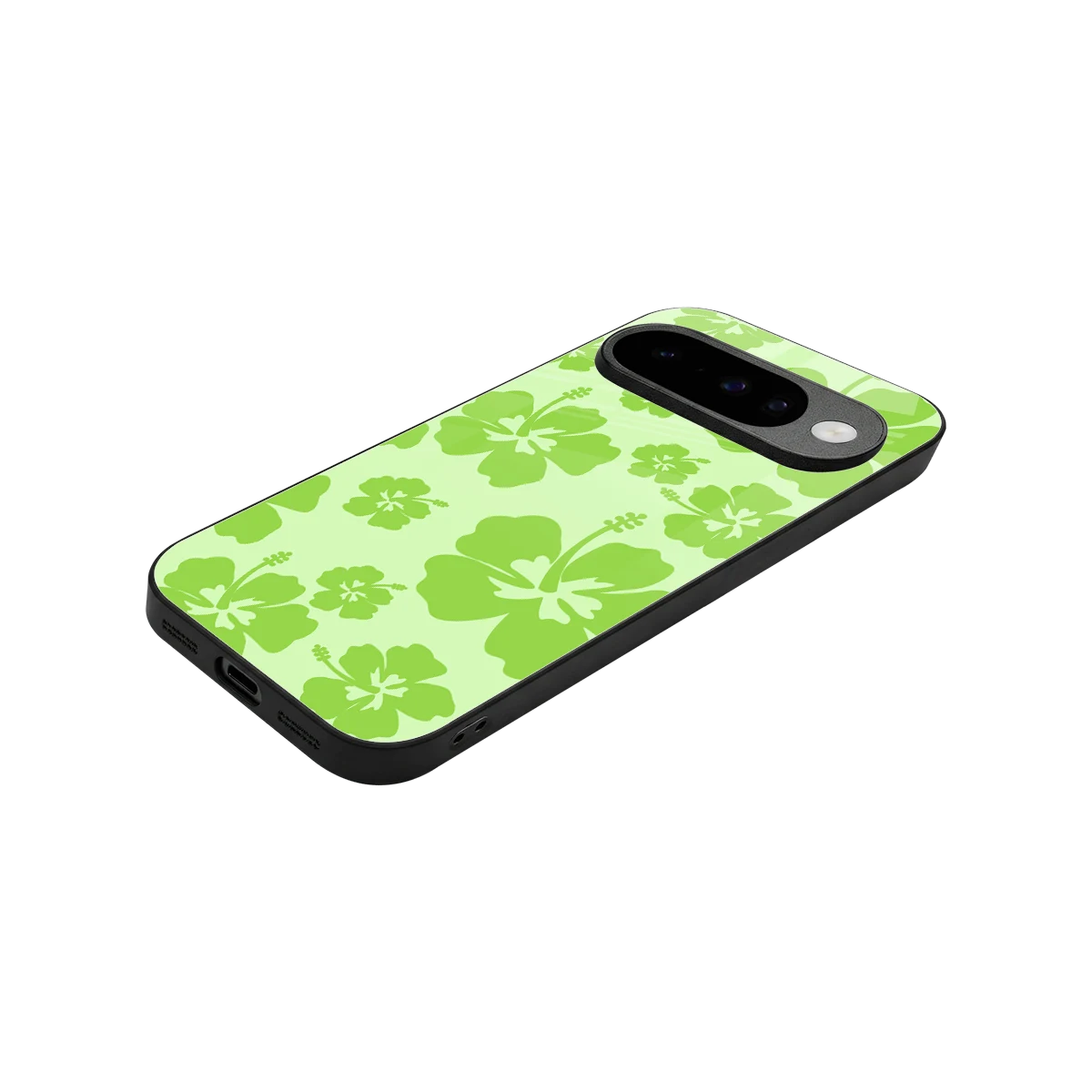 Wildflower Green stylish phone case for google pixel 10 | glossy glass and slim fit