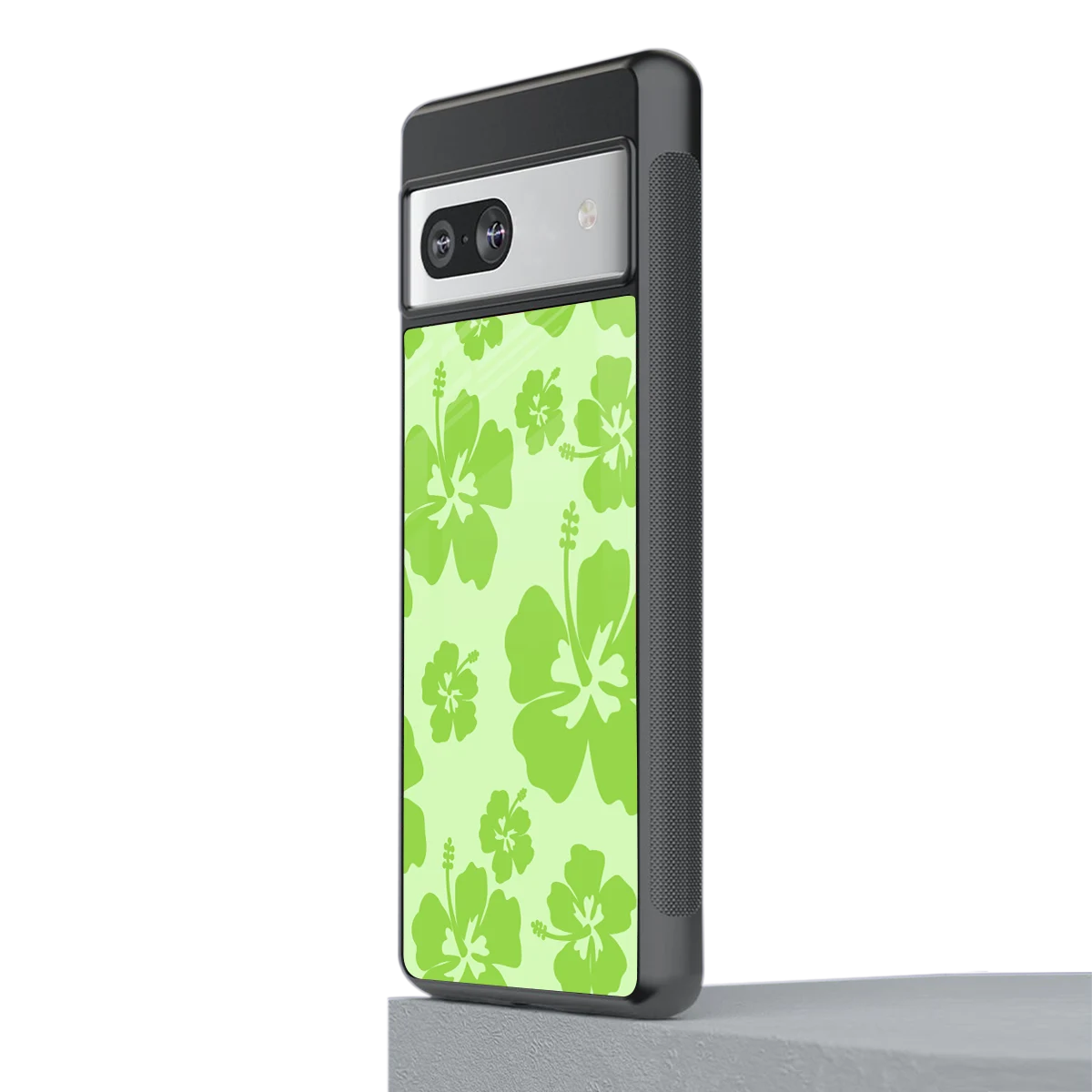 Wildflower Green stylish phone case for google pixel 7 | glossy glass and slim fit