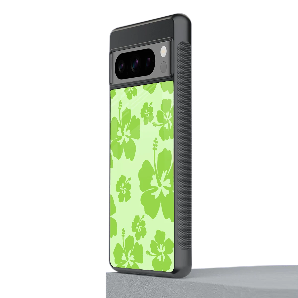 Wildflower Green stylish phone case for google pixel 8 pro | glossy glass and slim fit