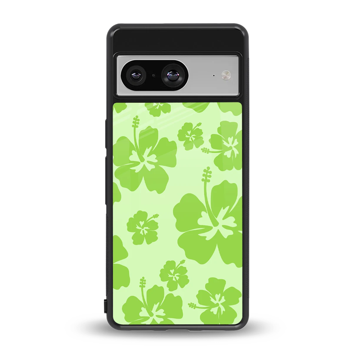 Wildflower Green back phone cover | glass case for google pixel 8