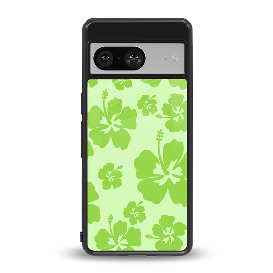 Wildflower Green back phone cover | glass case for google pixel 8