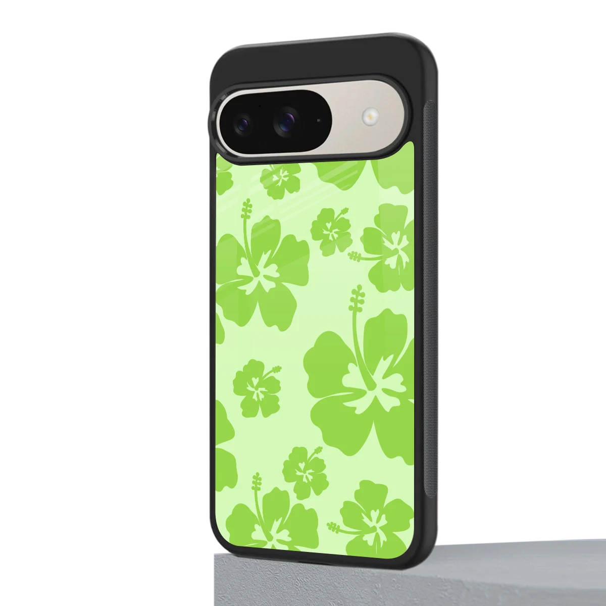 Wildflower Green google pixel 9 mobile cover | shockproof glass phone case