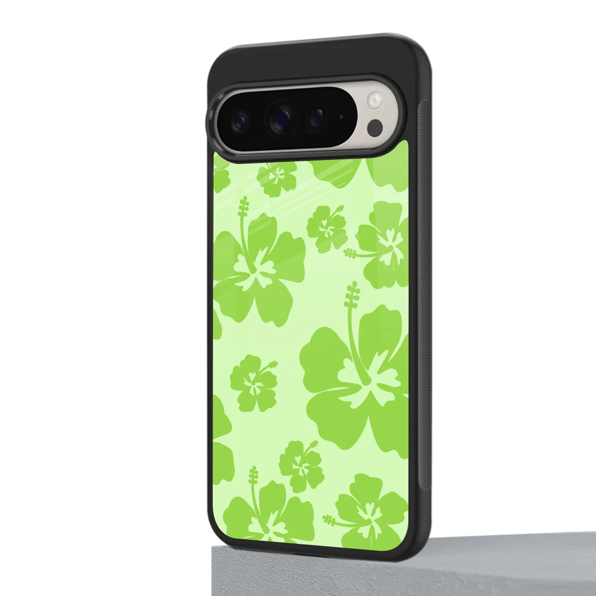 Wildflower Green google pixel 9 pro xl mobile cover | shockproof glass phone case