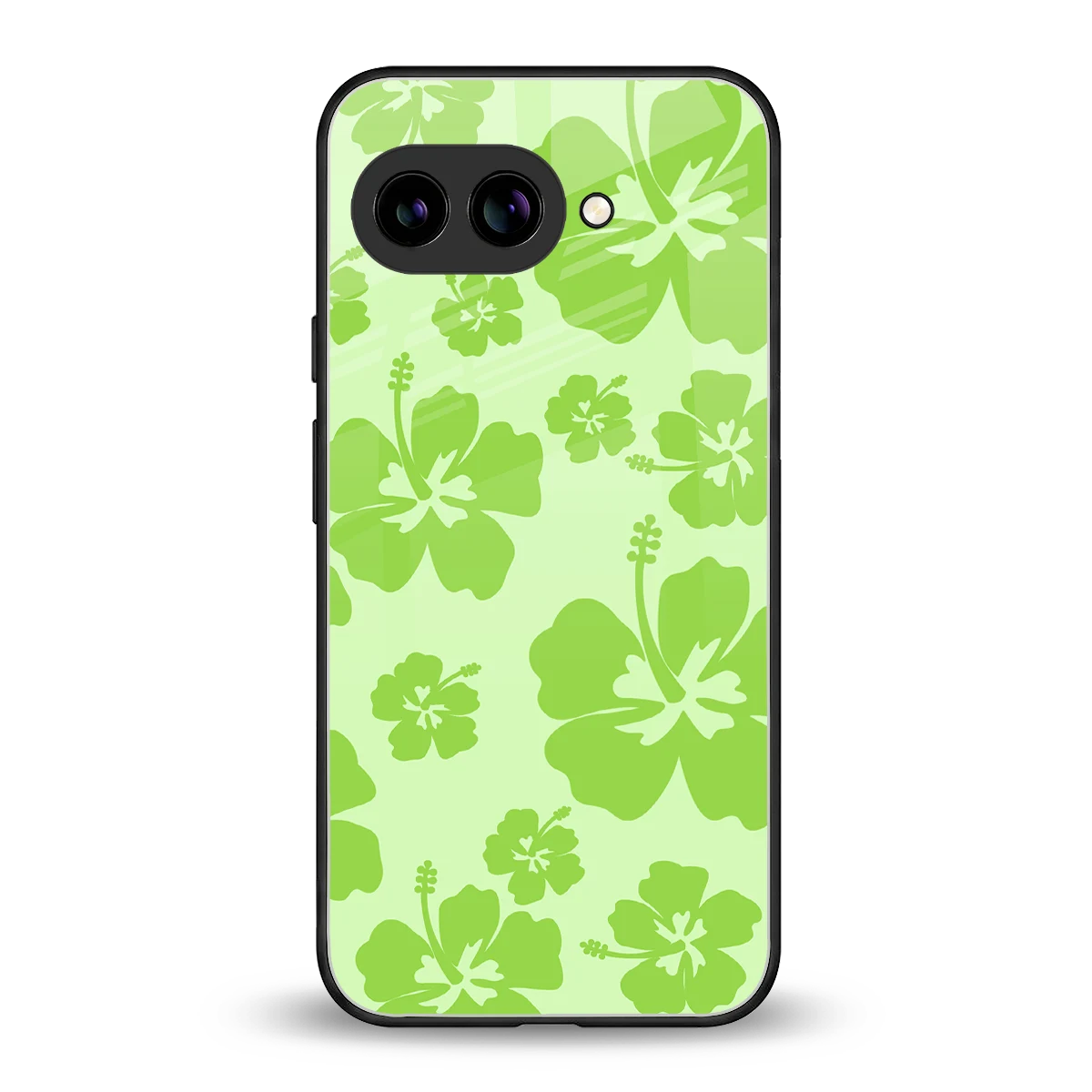Wildflower Green back phone cover | glass case for google pixel 10a