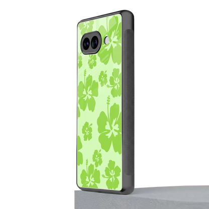 Wildflower Green google pixel 10a mobile cover | shockproof glass phone case