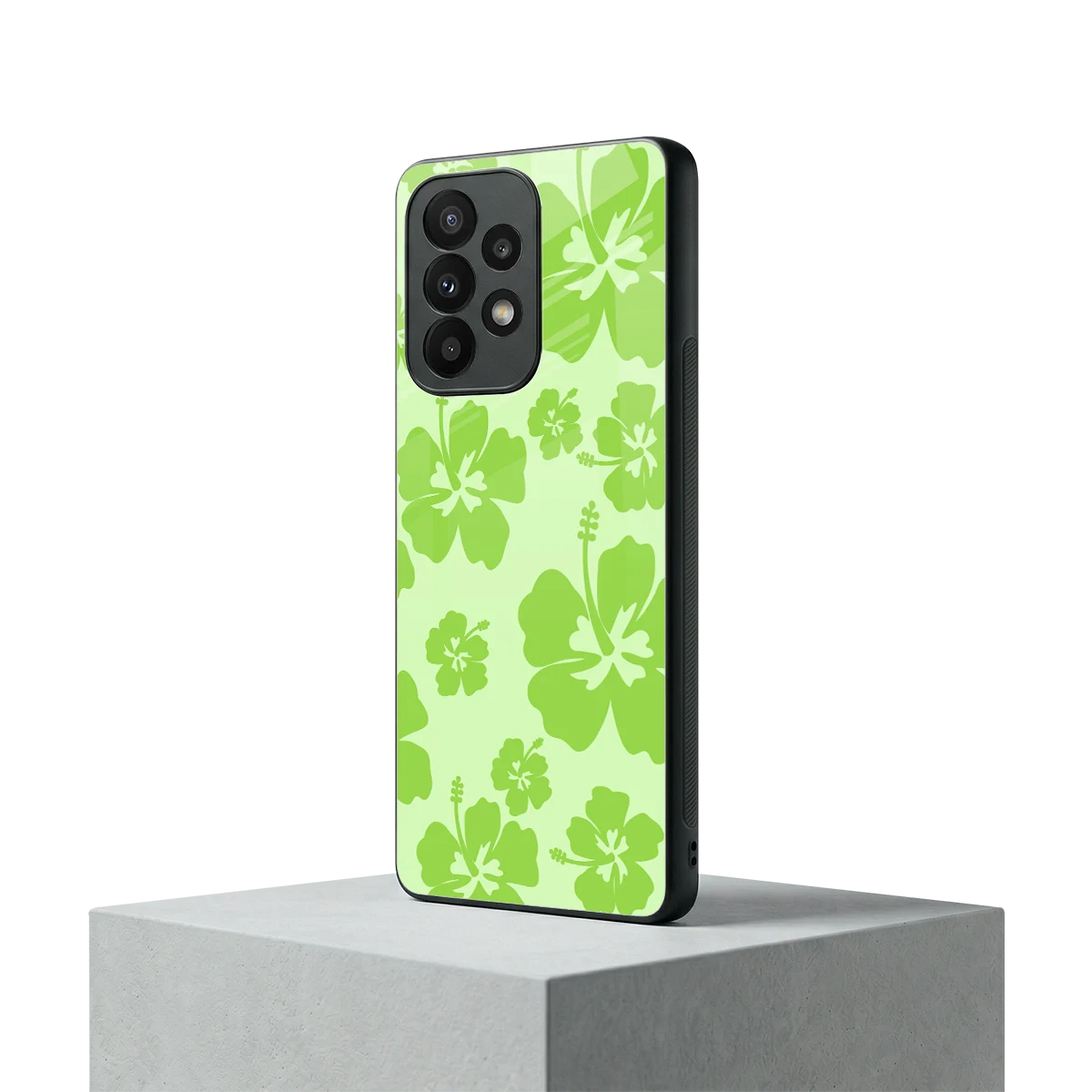 Wildflower Green samsung galaxy a23 mobile cover | shockproof glass phone case