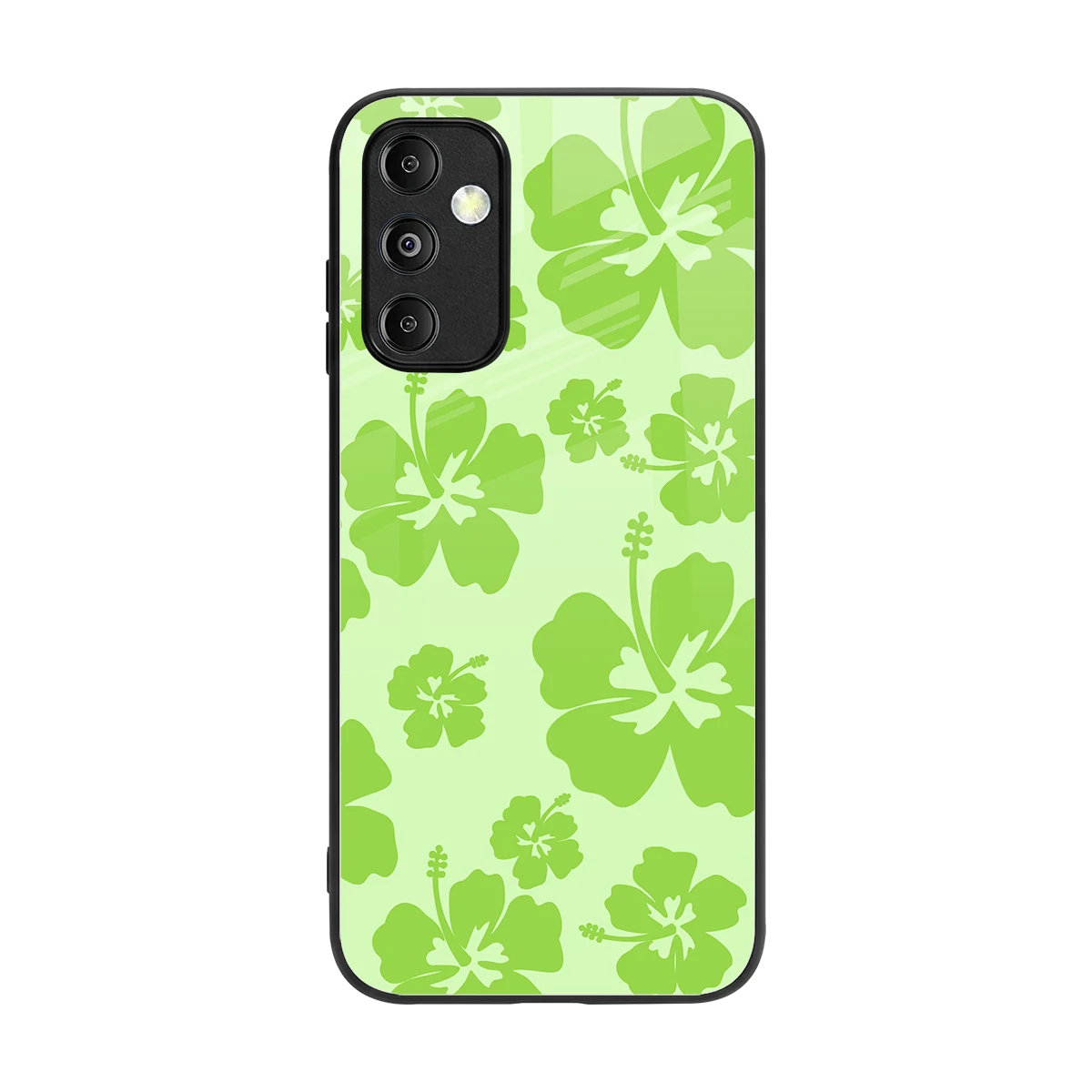 Wildflower Green back phone cover | glass case for samsung galaxy m14 5g