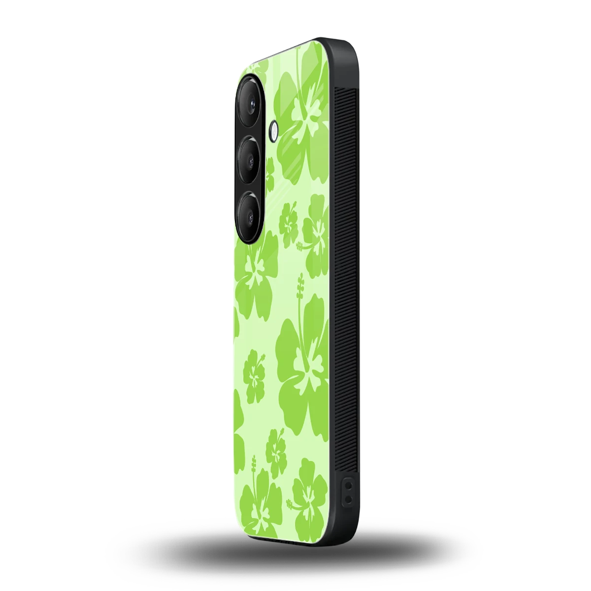 Wildflower Green samsung galaxy s24 mobile cover | shockproof glass phone case