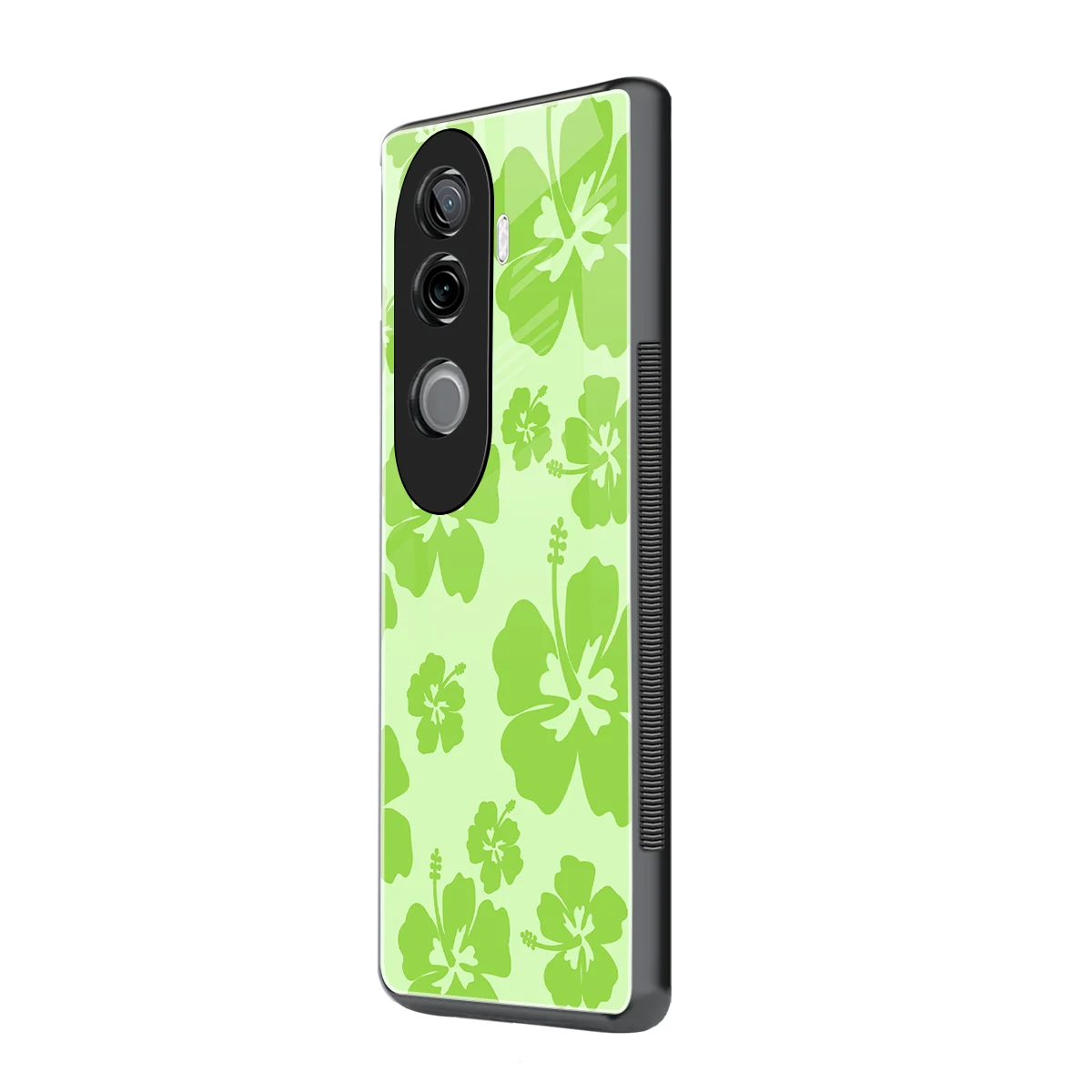 Wildflower Green vivo v40e mobile cover | shockproof glass phone case