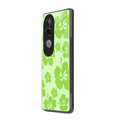 Wildflower Green vivo v40e mobile cover | shockproof glass phone case