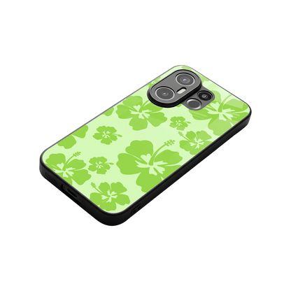 Wildflower Green stylish phone case for vivo x200 fe | glossy glass and slim fit